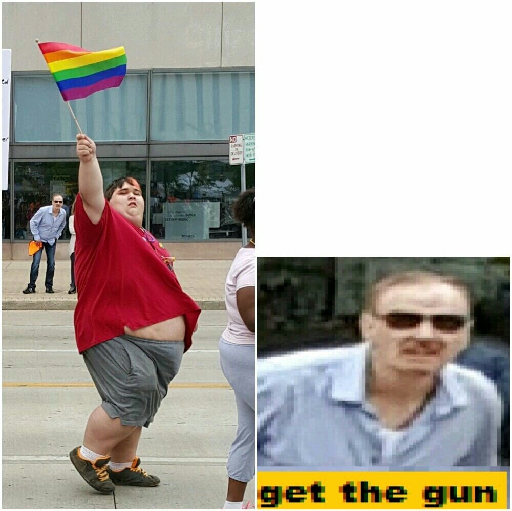 Get the gun - meme