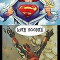 Supergirl got dem super tiddie rays