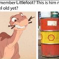Remember Littlefoot? This is him now