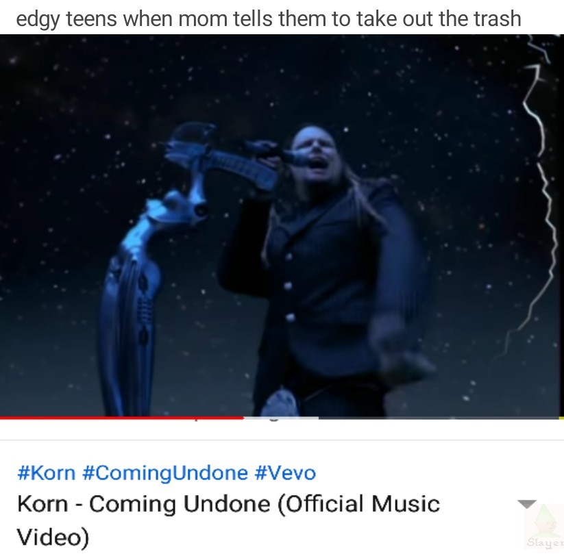 I love Korn - meme