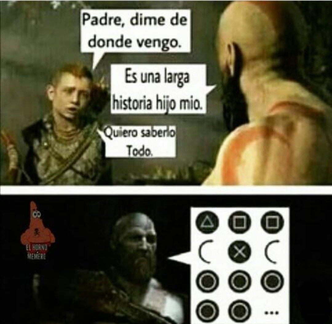 Kratos xdd - meme
