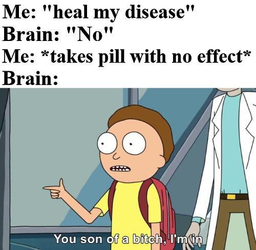 How placebo works - meme