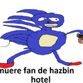 sanic odia a los fans de hazbin hotel