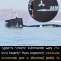 Spain's newest submarine
