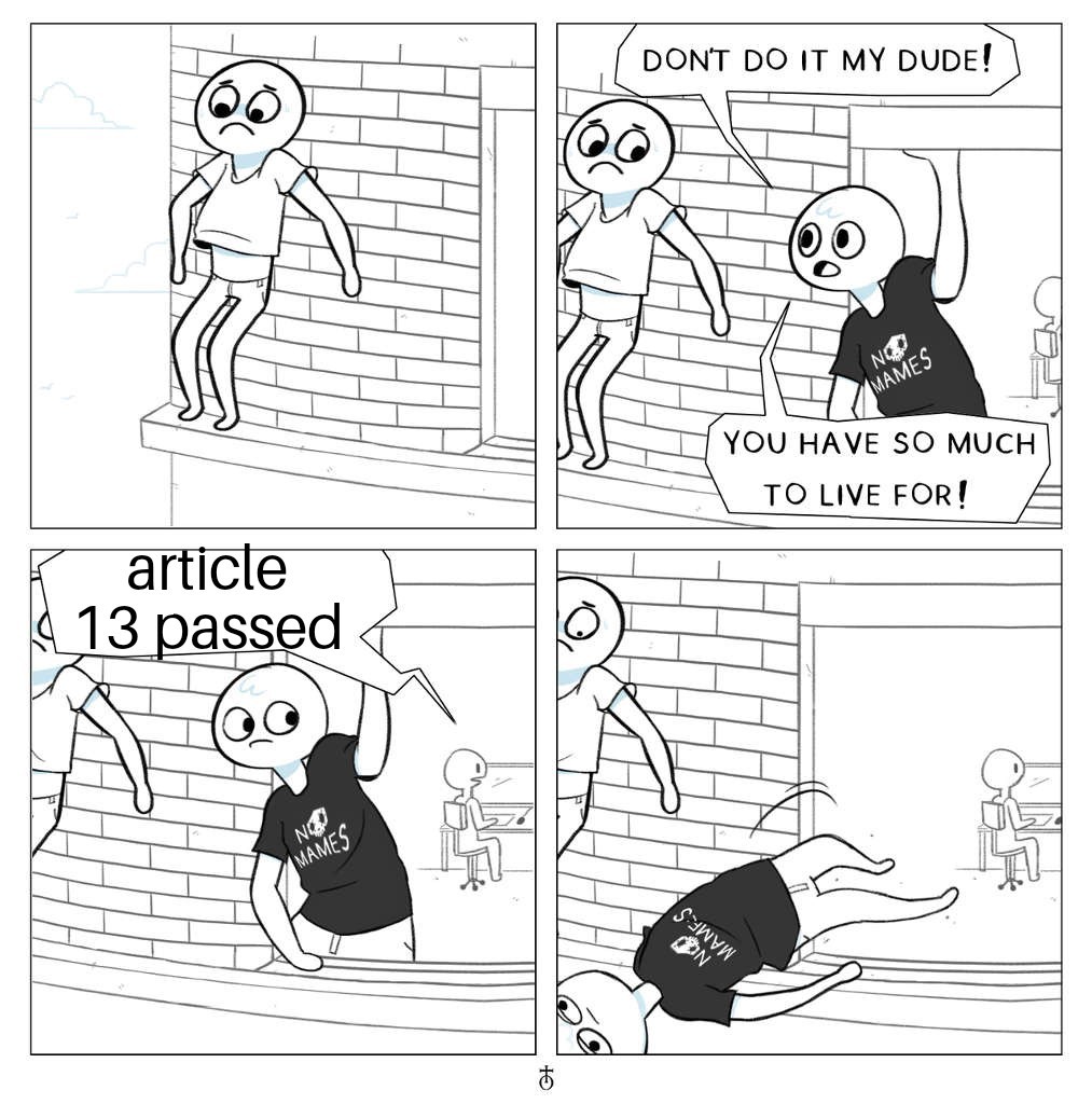 Article 13 sucks - meme
