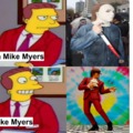 Perdón por la mala calidad. Contexto: Está Mike Myers asesino, y Mike Myers de la película Austin Powers. Le deseo un buen dia a los moderadores.