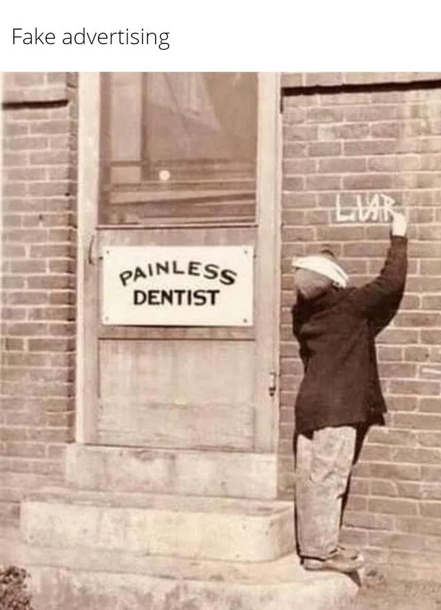 painless dentist - meme