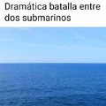 Batalla caótica entre dos submarinos