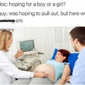 Hoping for a boy or a girl