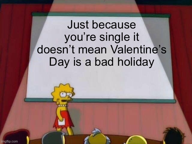 Lisa Simpson Valentines - meme