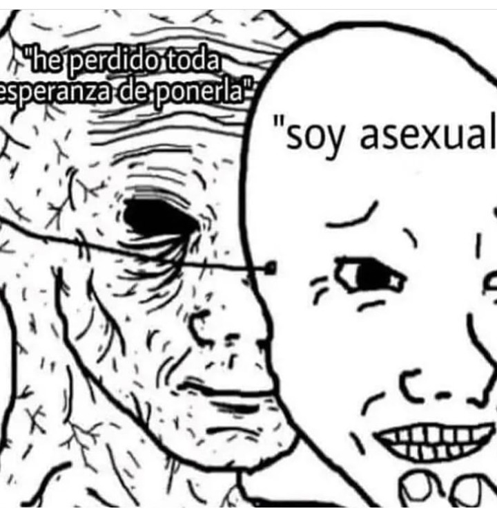 Asexualidad - meme