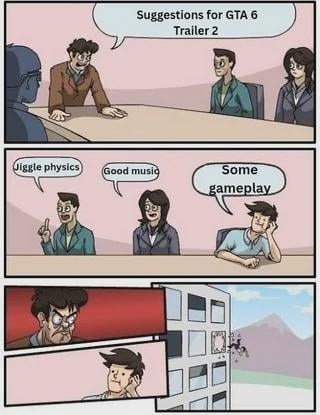 GTA 6 trailer wishlist: jiggle physics, bangers, gameplay - meme