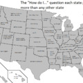 Most asked questions on google by state.