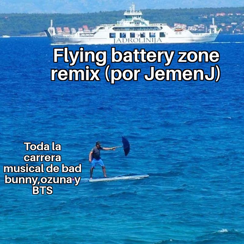 Flying battery zone act 869 - meme