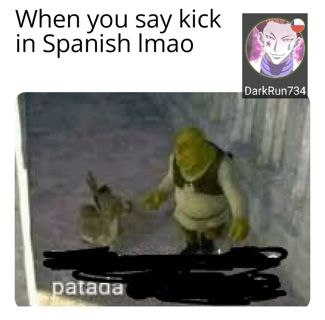 I'm going to raid the Spanish server lmao lol - meme