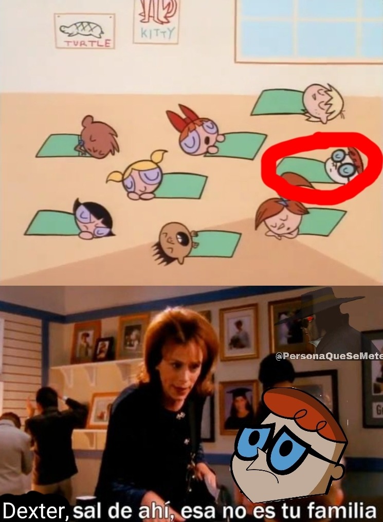Dexter en las chicas superpoderosas :jackie: - meme