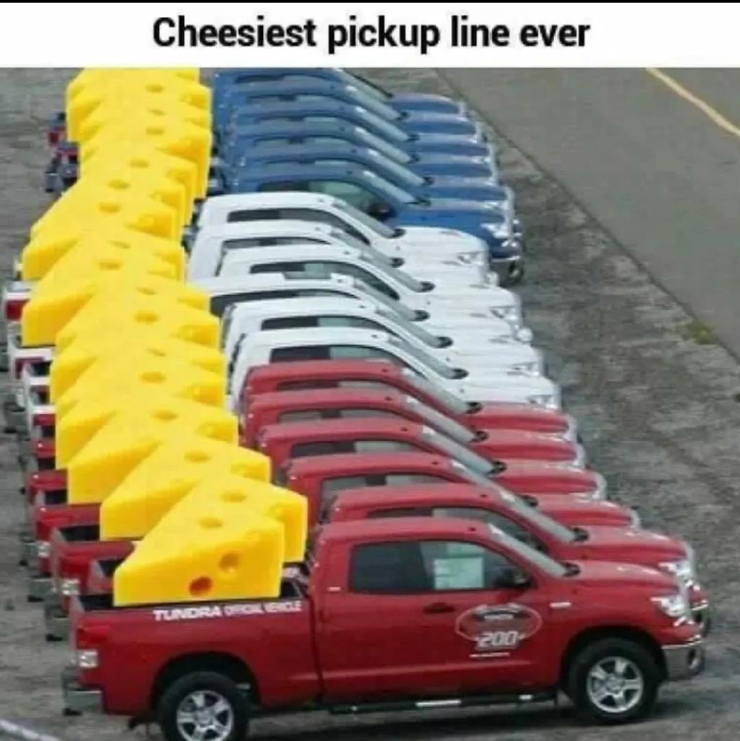 Cheesiest pickup line ever - meme