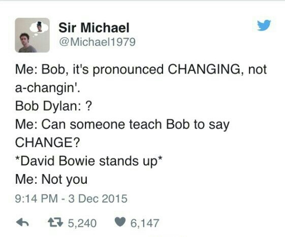 Rip the great Bowie. - meme