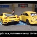 fusca vs camaro