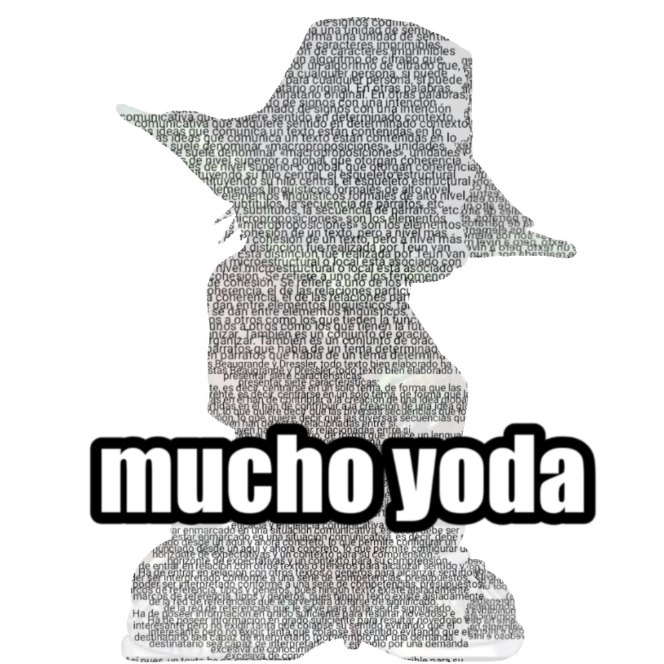 Mucho Yoda xD - meme