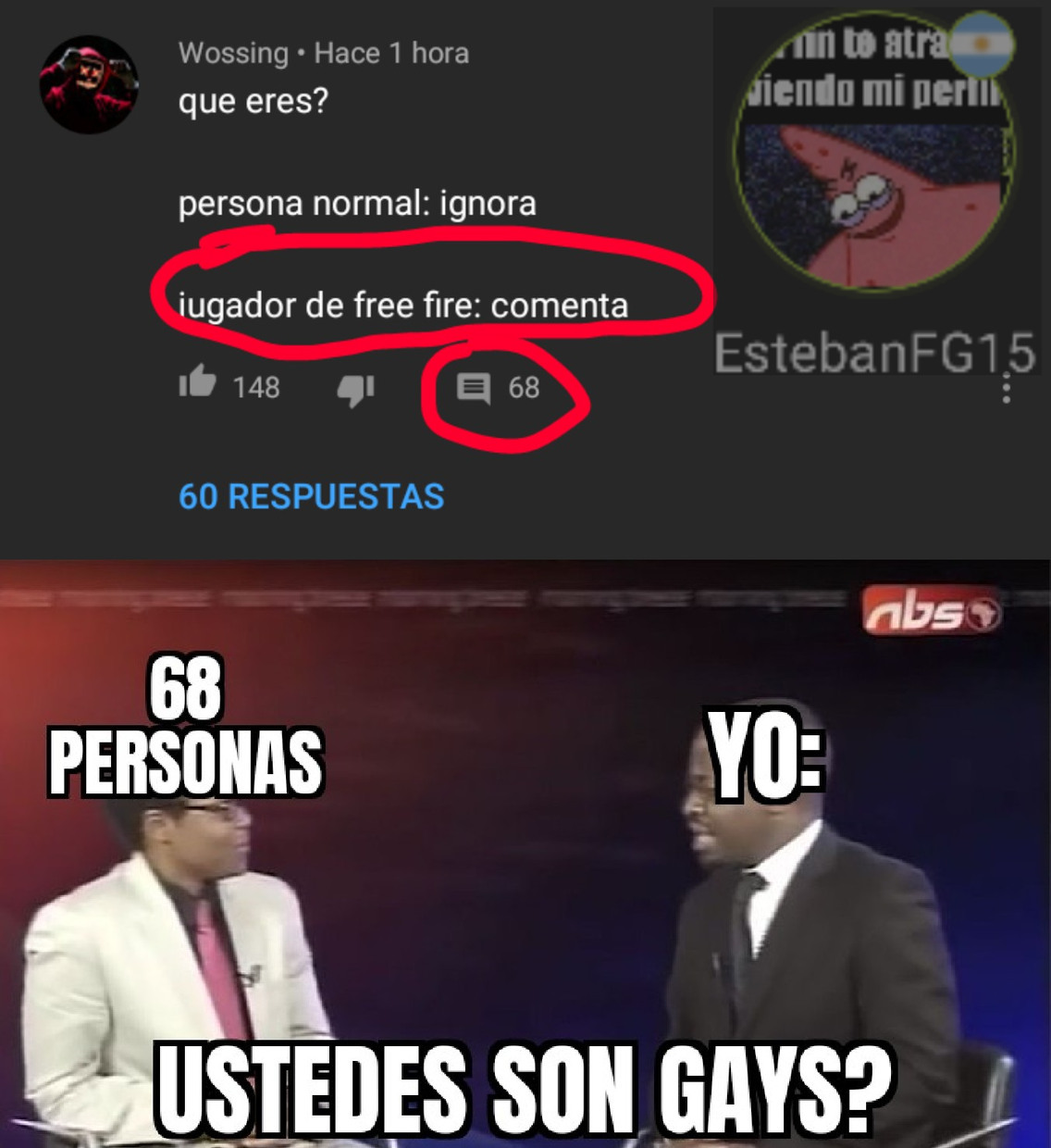 El titulo se fue - meme