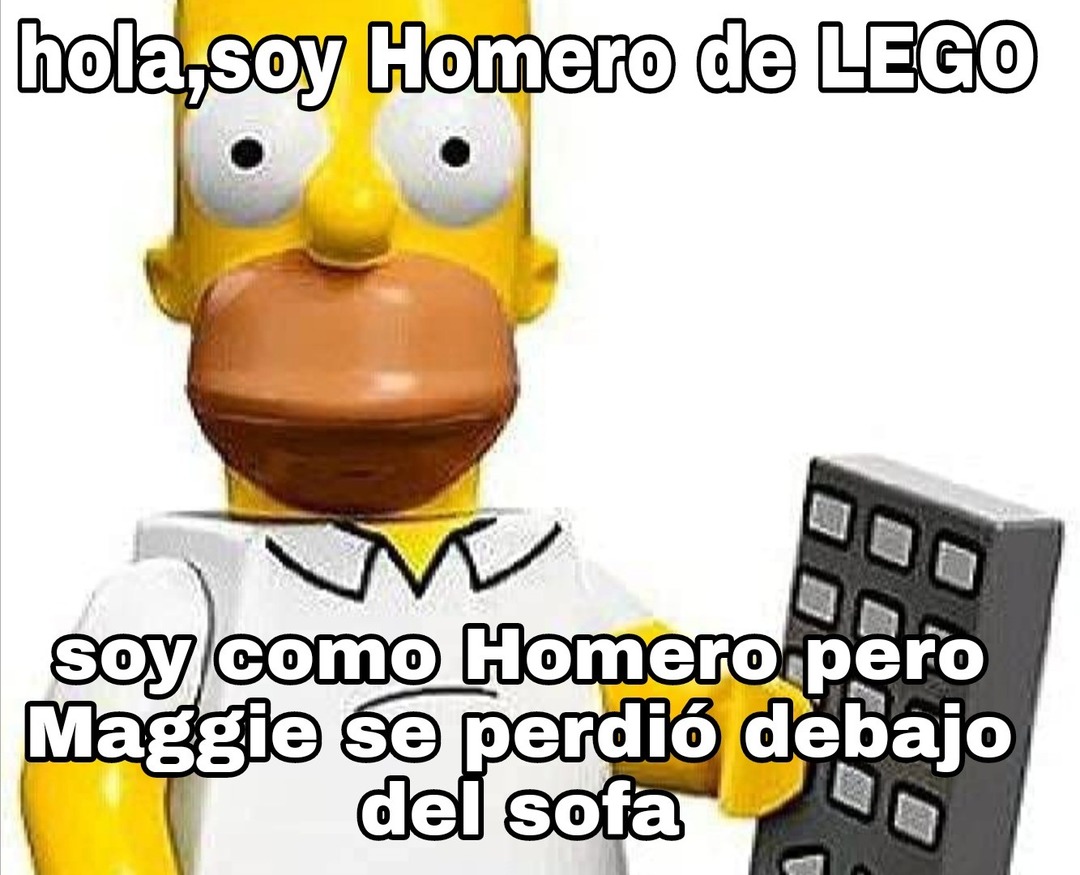 Homero LEGO - meme