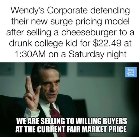 Wendy's corporate meme