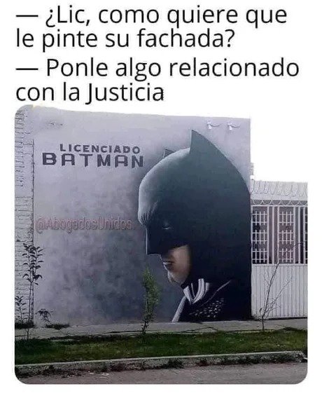 Licenciado batman - meme