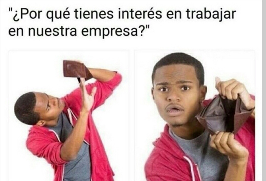Increíble lo de recursos humanos - meme