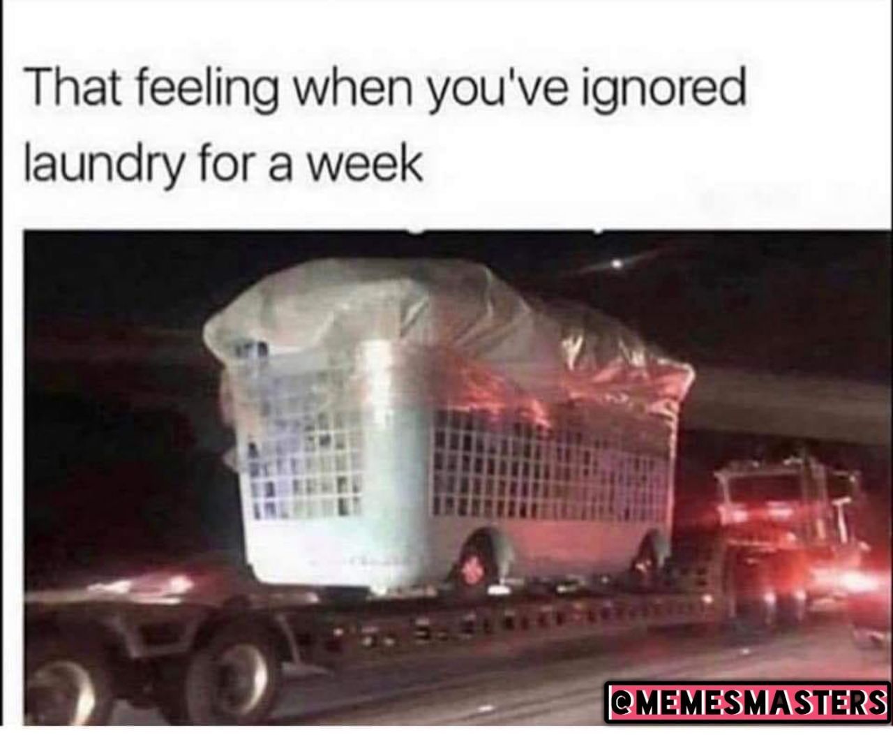 Laundry week - meme