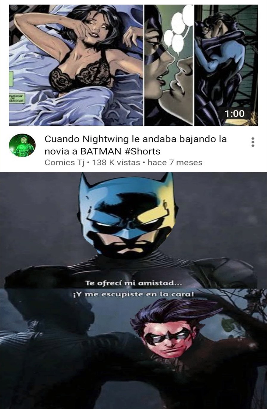 puto Nightwing eso no se hace :darkstare: - meme