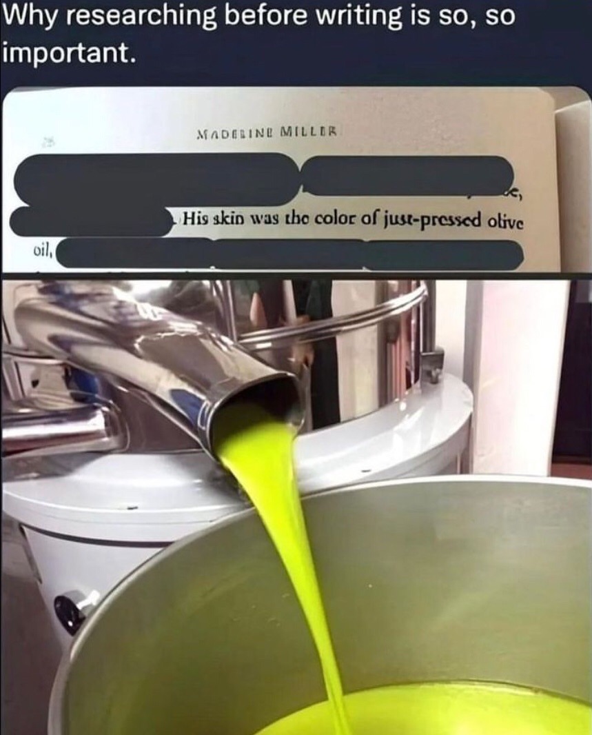 Olive oil - meme