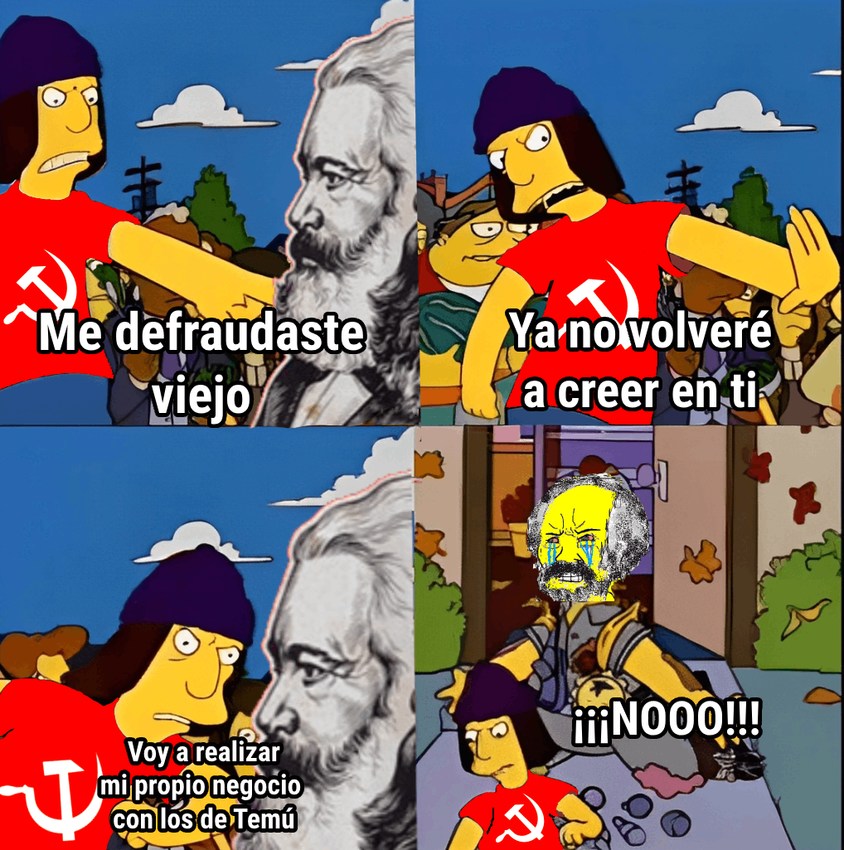 Las ventajas de que Engels haya sido su más fiel patrocinador de sus obras. - meme