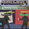 Minecraft and Terraria