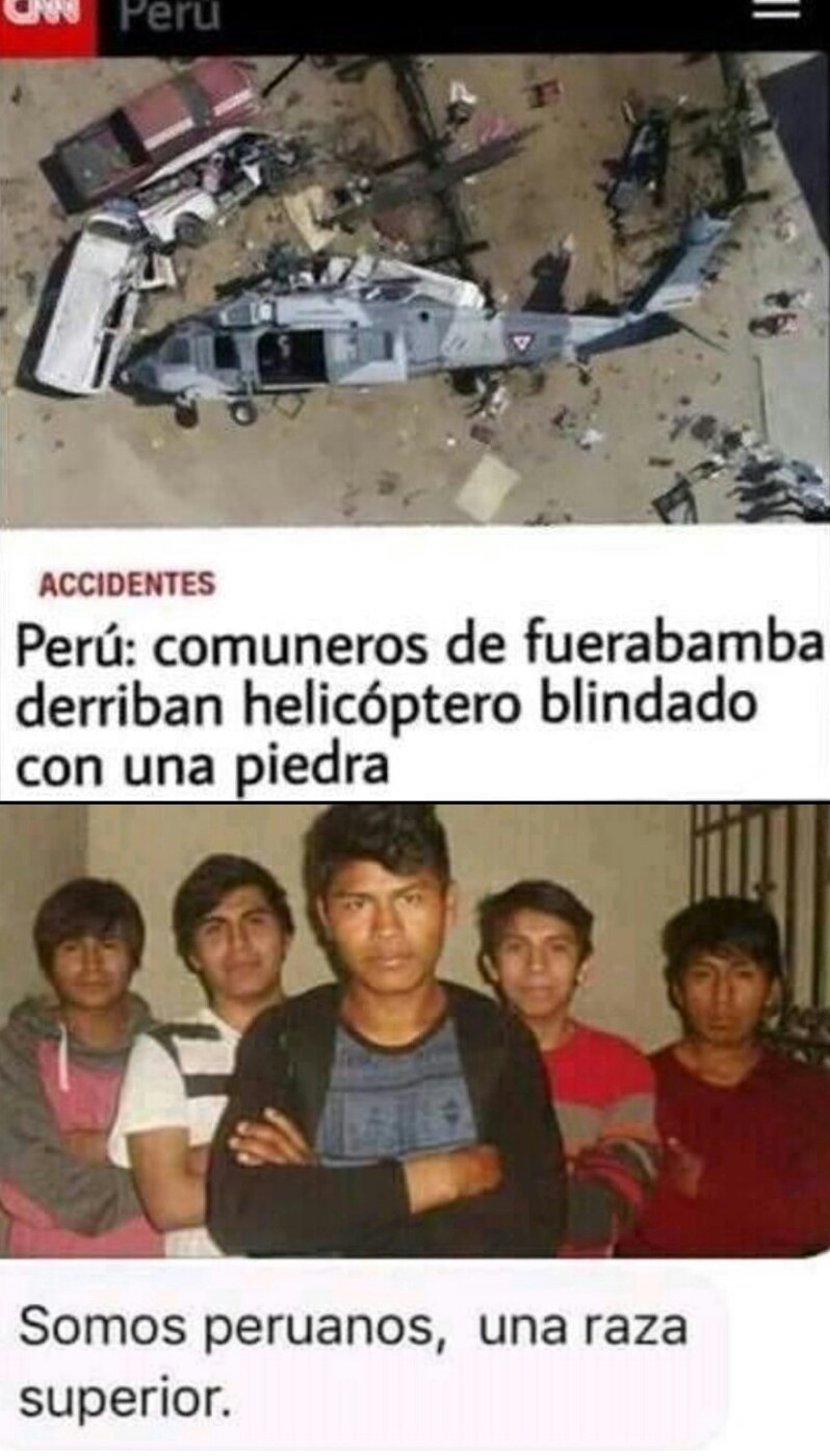 Momento peruano - meme