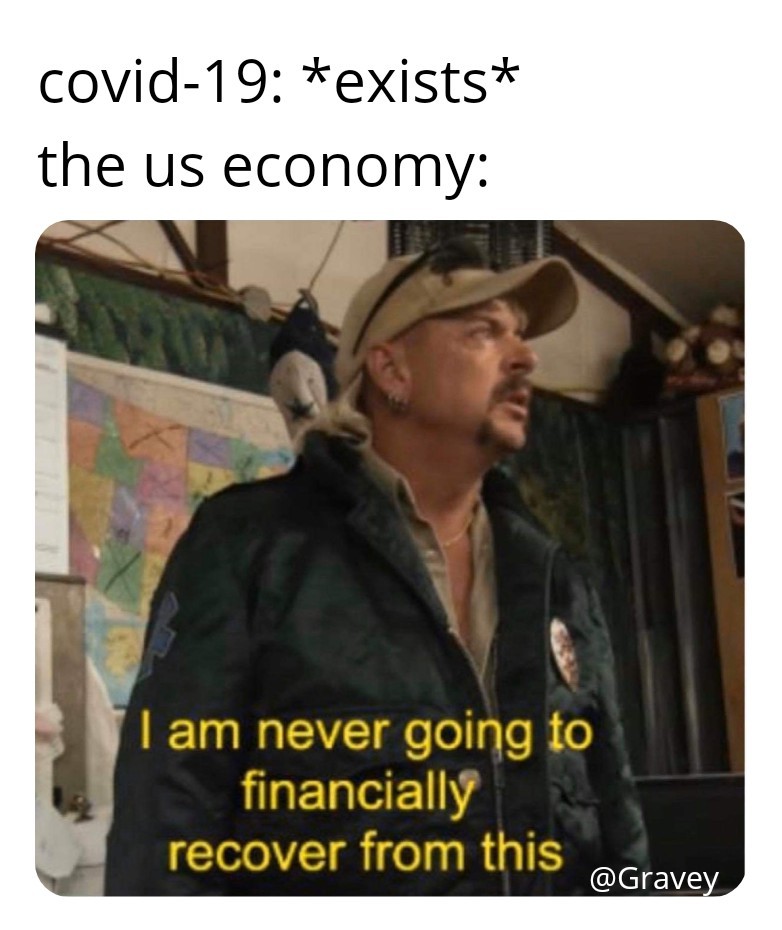 Covid economy - meme