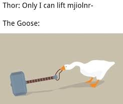 Stronk goose - meme