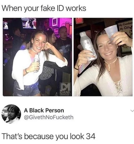 Fake ID - meme