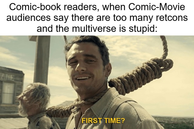 First time? - meme