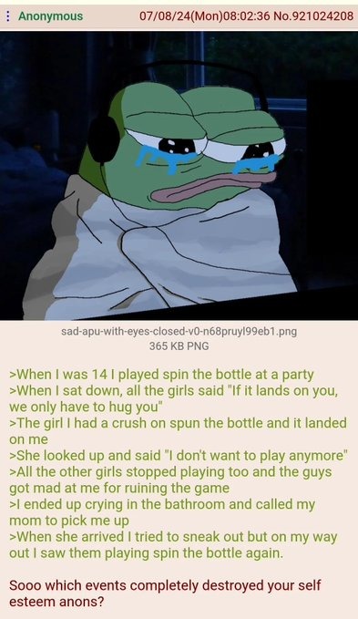wiping boogers on you crying - meme
