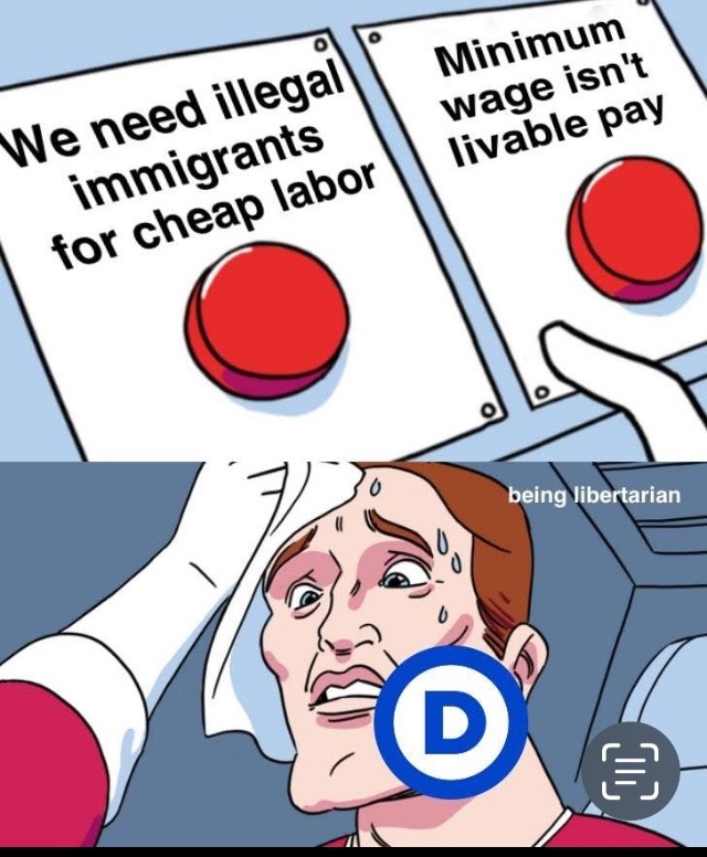 D is for Double standards - meme
