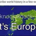 Knock knock it's Europe