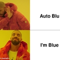 Auto Blu è un plagio di merda