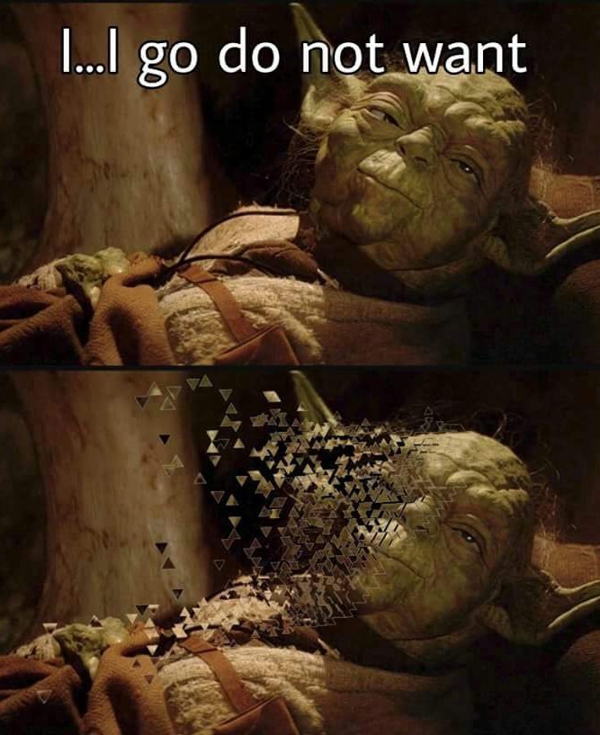 Yoda death song - meme