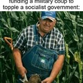 Socialism works, just gets oofed by the US.