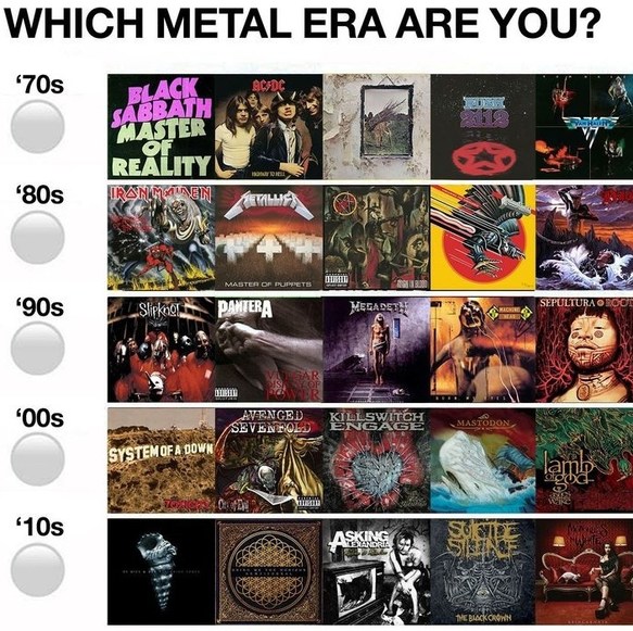 Which era was yours - meme
