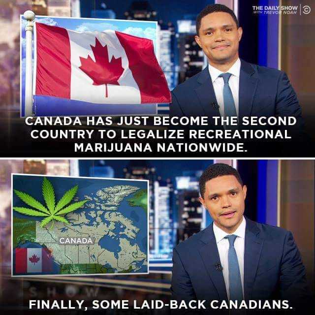 Canadians be so chill - meme