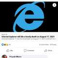 IE: My time has come