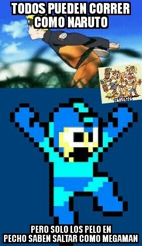 Megaman Chad - meme