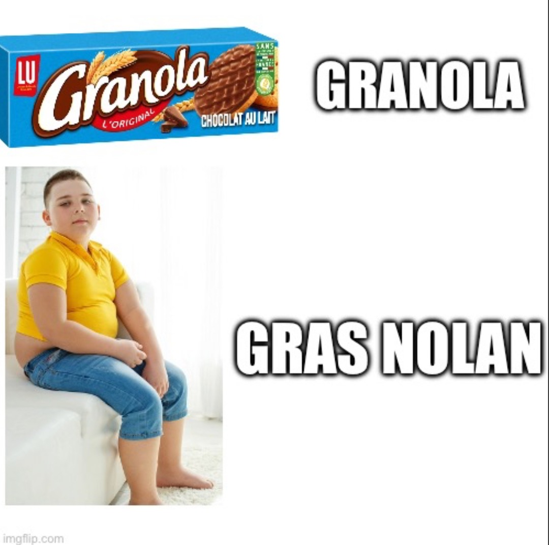 il a trop mangé de Kouign-amann - meme